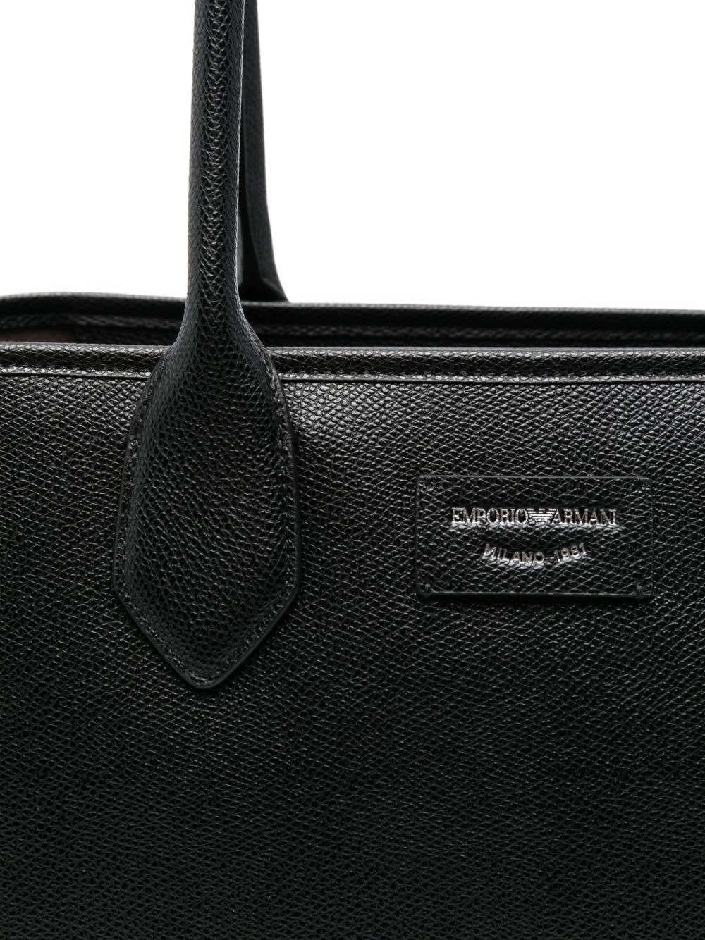 leather tote bag - 4
