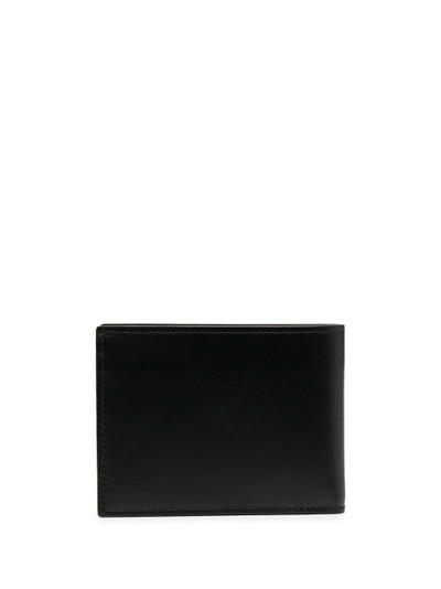 Moschino logo-print leather wallet outlook