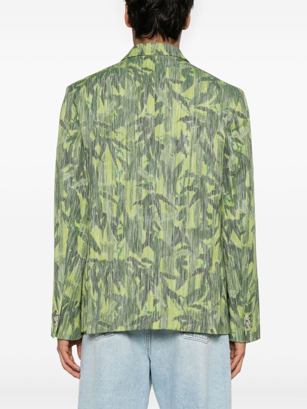 Chiku-Rin Camo-motif blazer - 4