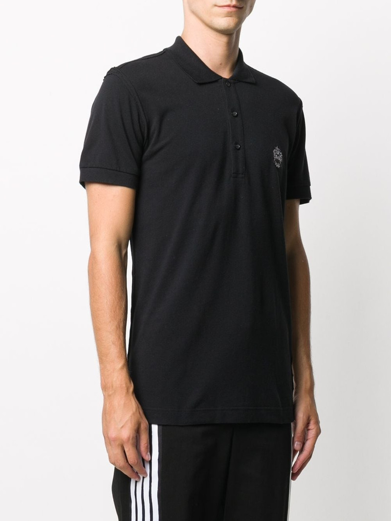 embroidered logo polo shirt 3