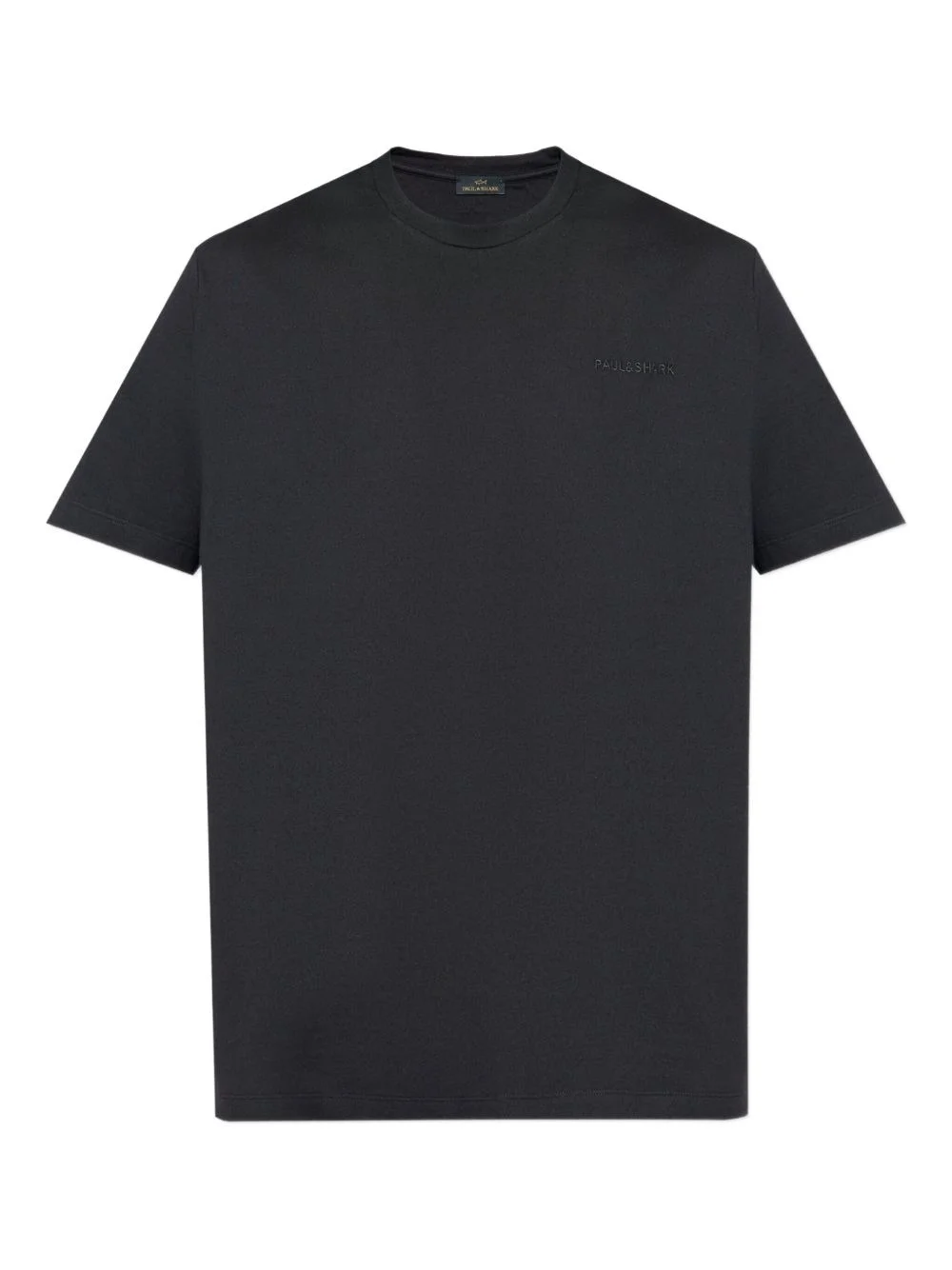 logo-embroidered T-shirt - 1