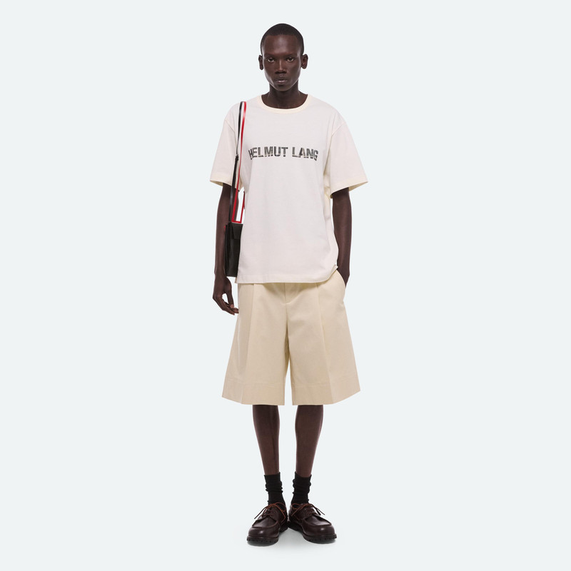 Helmut Lang PLAID LOGO TEE outlook