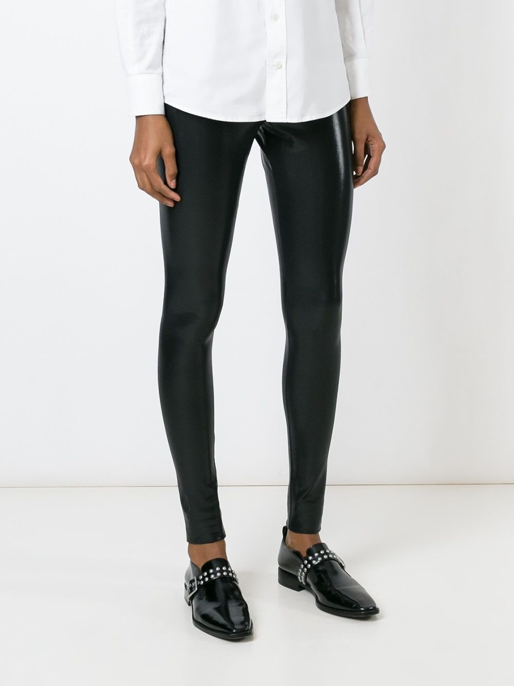 varnished leggings - 3
