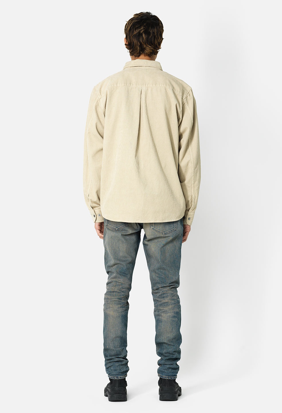 CORDUROY CLOAK BUTTON UP - 6