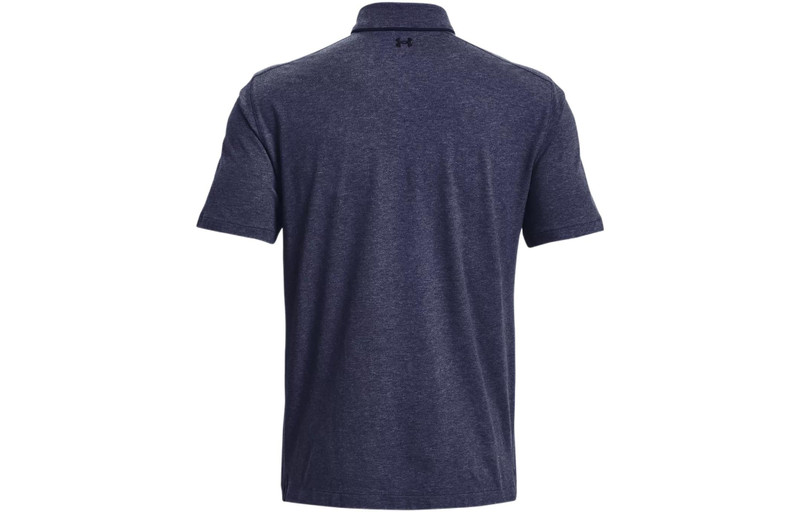 Under Armour Under Armour Luxe Heather Polo Shirt 'Dark Blue' 1377363-410 outlook