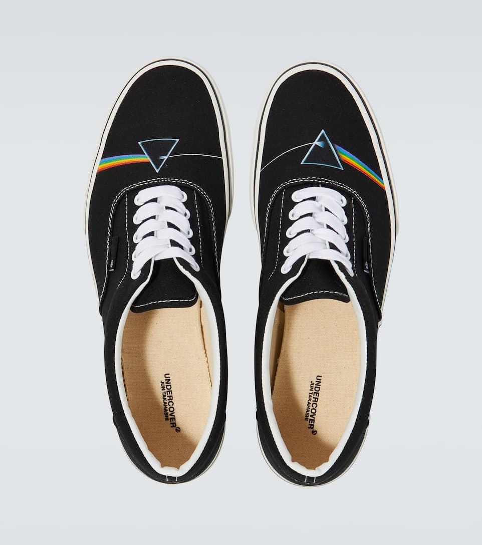 Low-top canvas sneakers - 4
