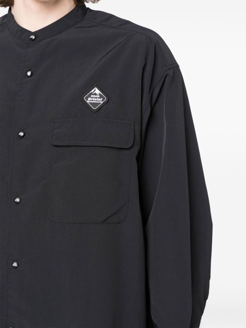 logo-patch shirt 5