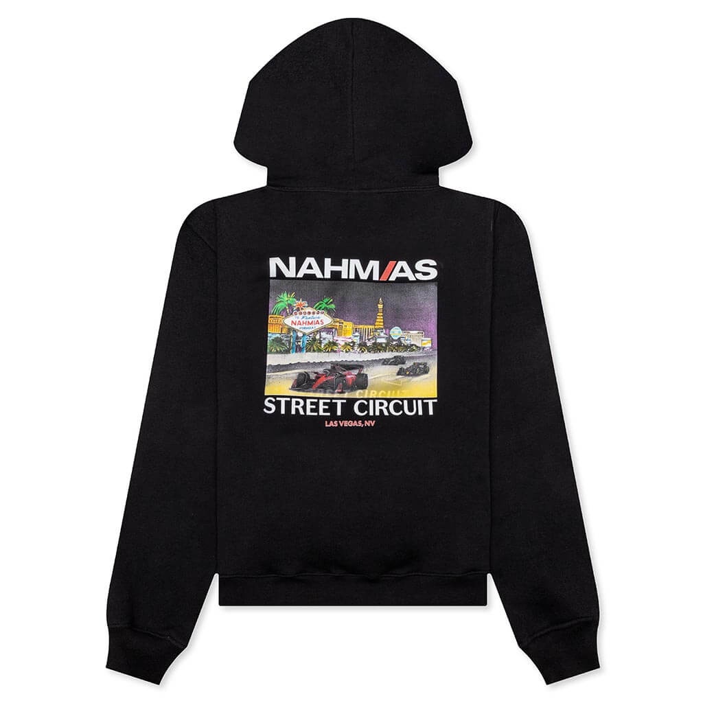 FEATURE X NAHMIAS STREET CIRCUIT HOODIE - BLACK - 2