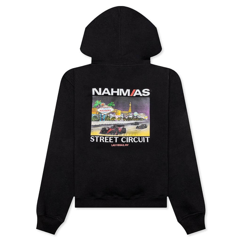 NAHMIAS FEATURE X NAHMIAS STREET CIRCUIT HOODIE - BLACK outlook