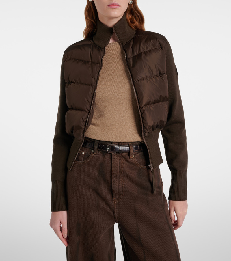 Canada Goose HyBridge® wool-blend down jacket outlook