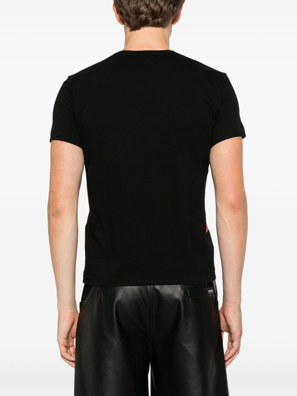 bird-print T-shirt - 4