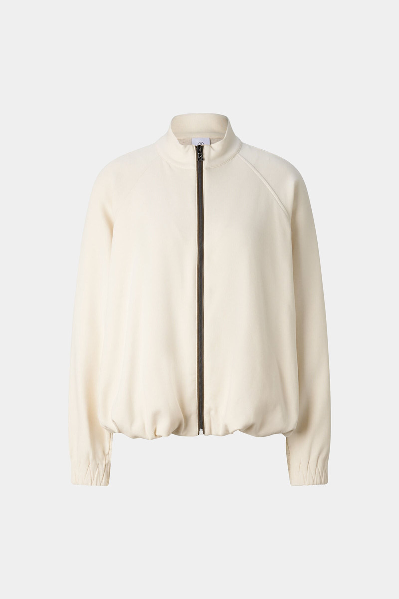 Maditha Jersey Jacket in Off-White 1