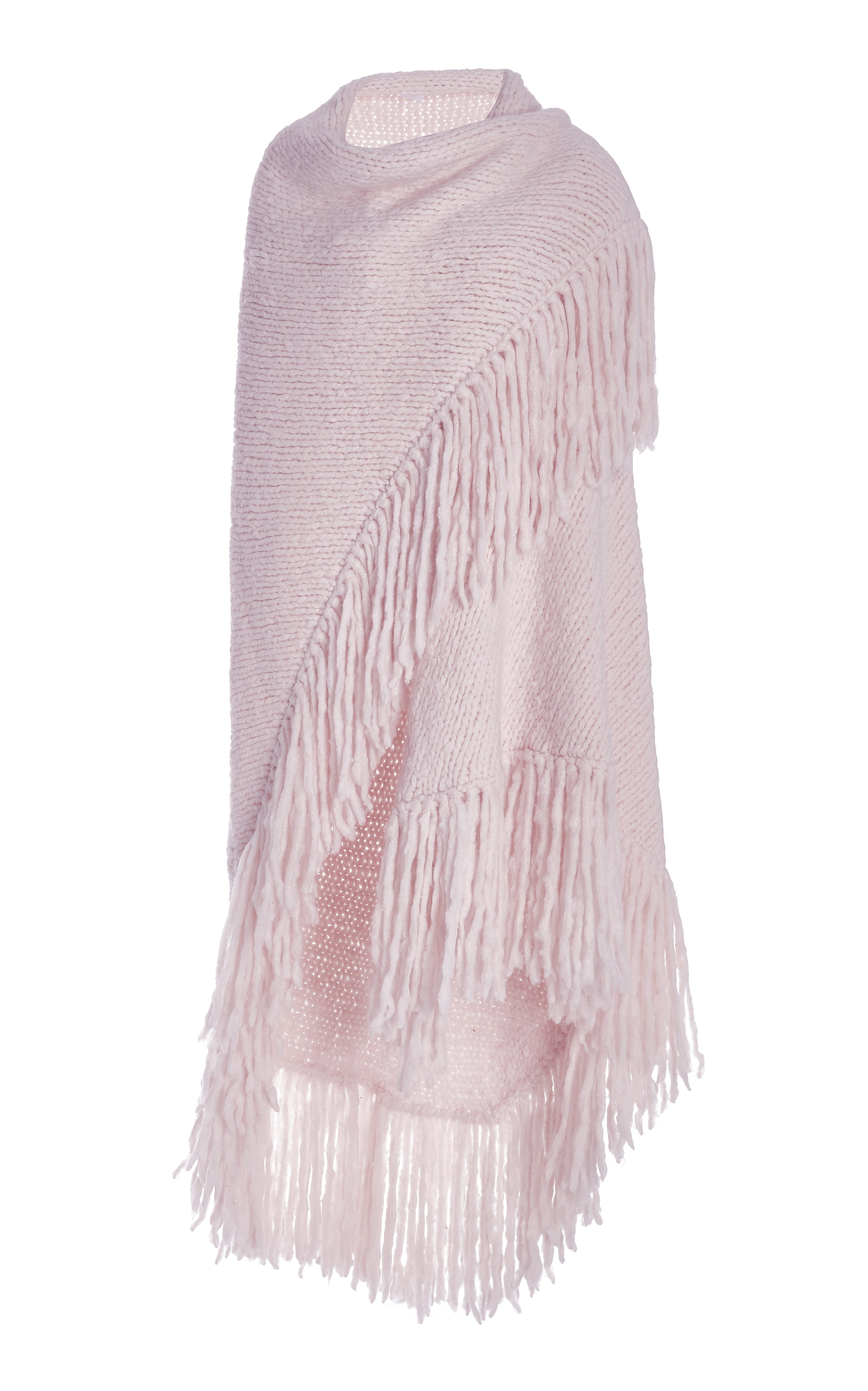 Lauren Wrap in Blush Welfat Cashmere - 1