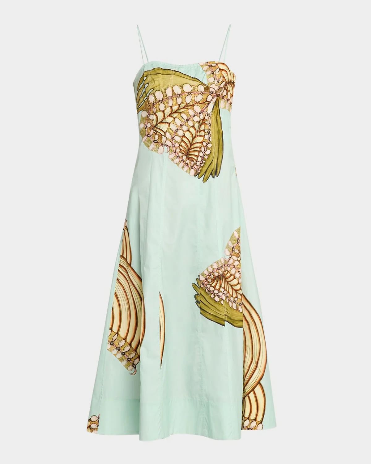 Vesela Floral Cotton Midi Dress - 1