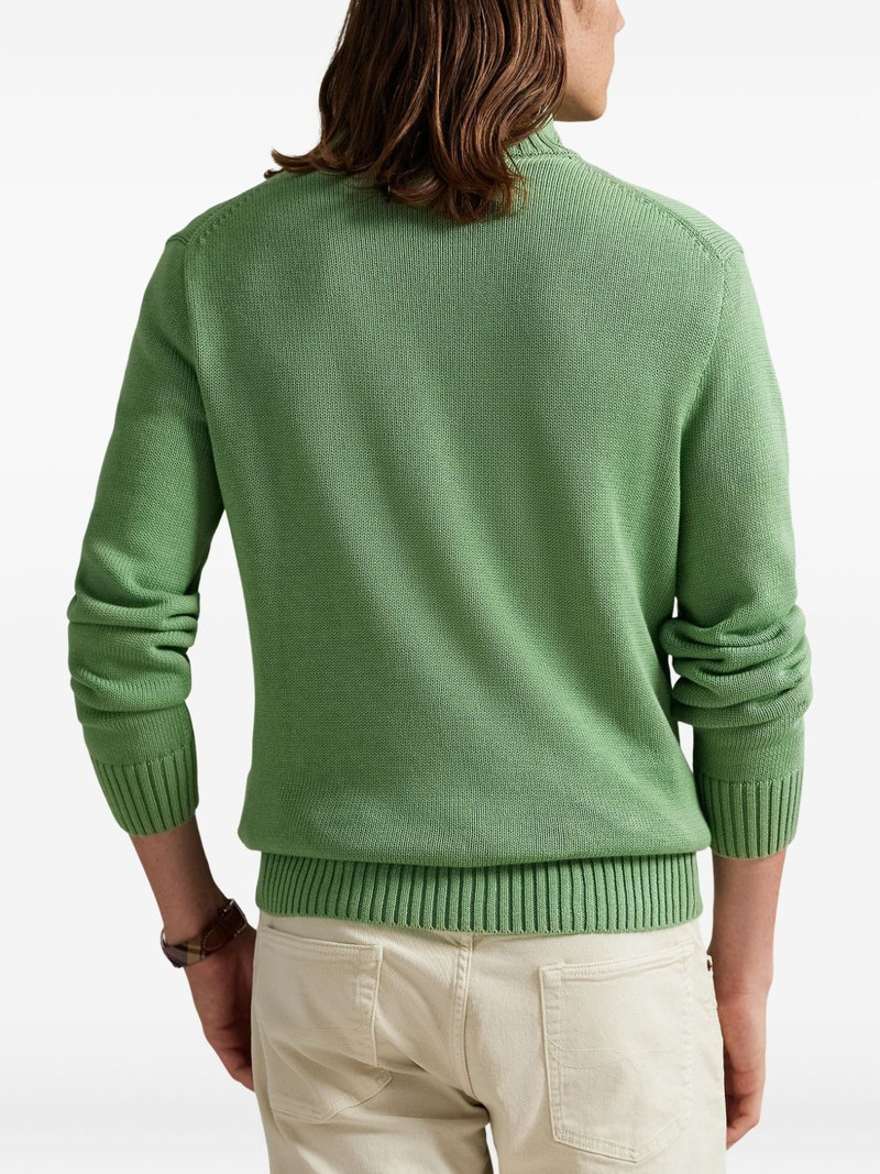 half-zip cotton sweater 4