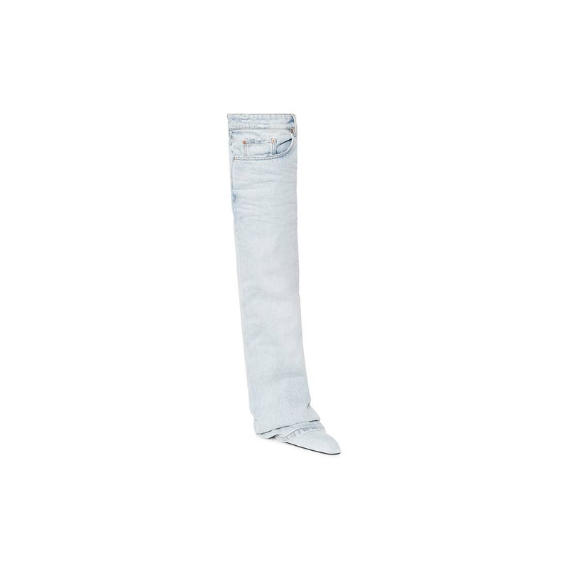 Women's Falkon 105mm Over-the-knee Boot in Light Blue 2