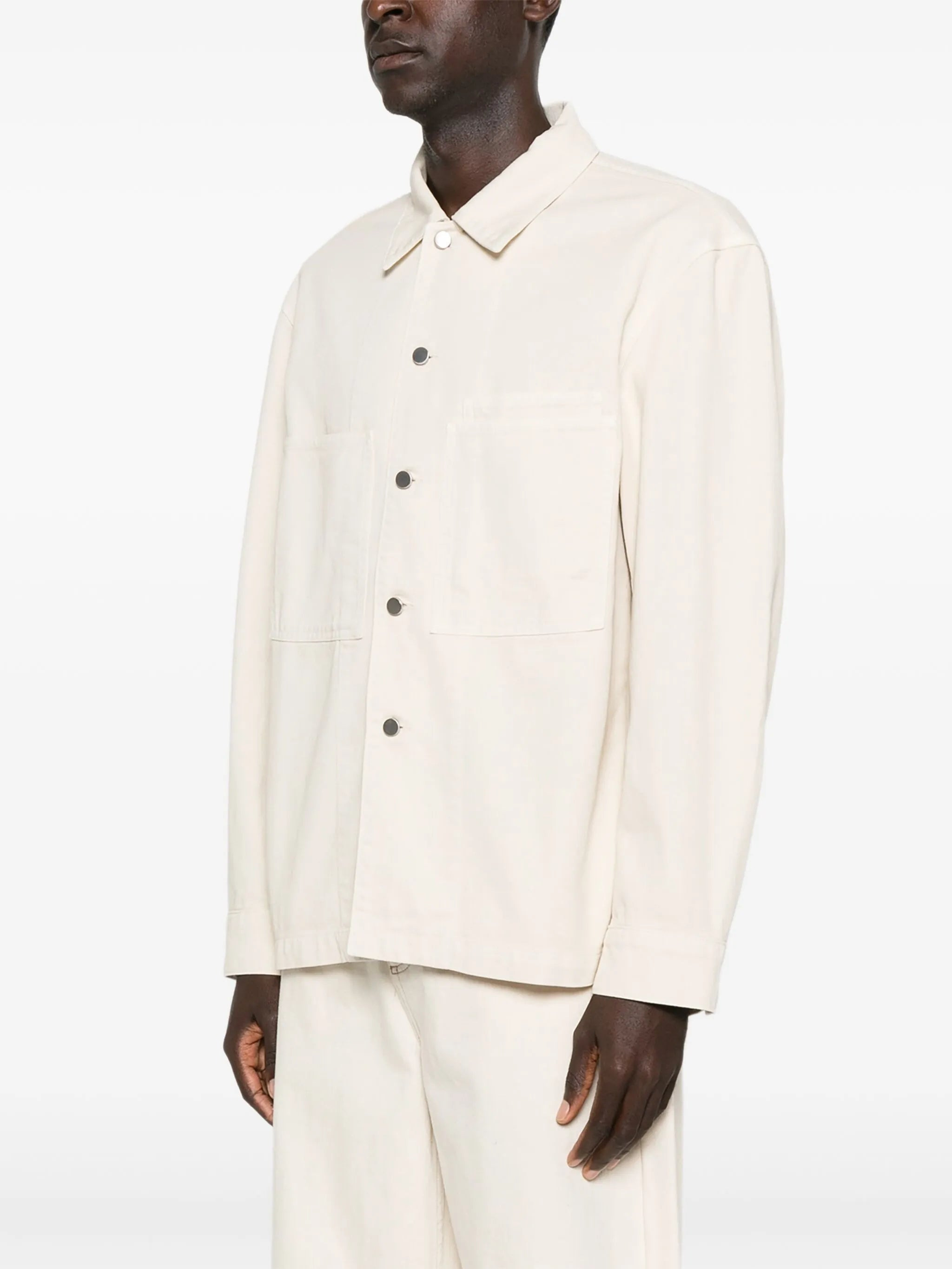 Lemaire Button-fastening Patch-pocket Shirt - 5