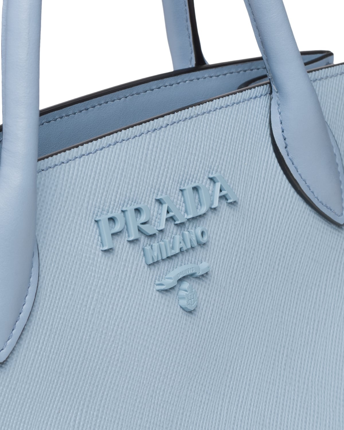 Small Saffiano Leather Prada Monochrome Bag - 6