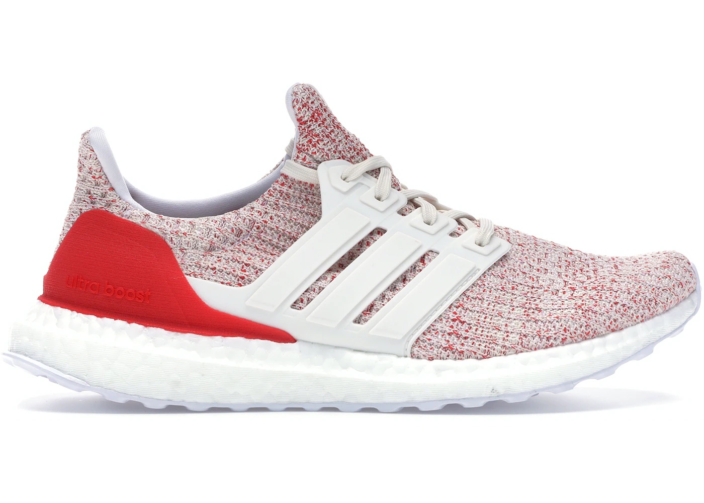 adidas Ultra Boost 4.0 Chalk White Active Red (W) - 1