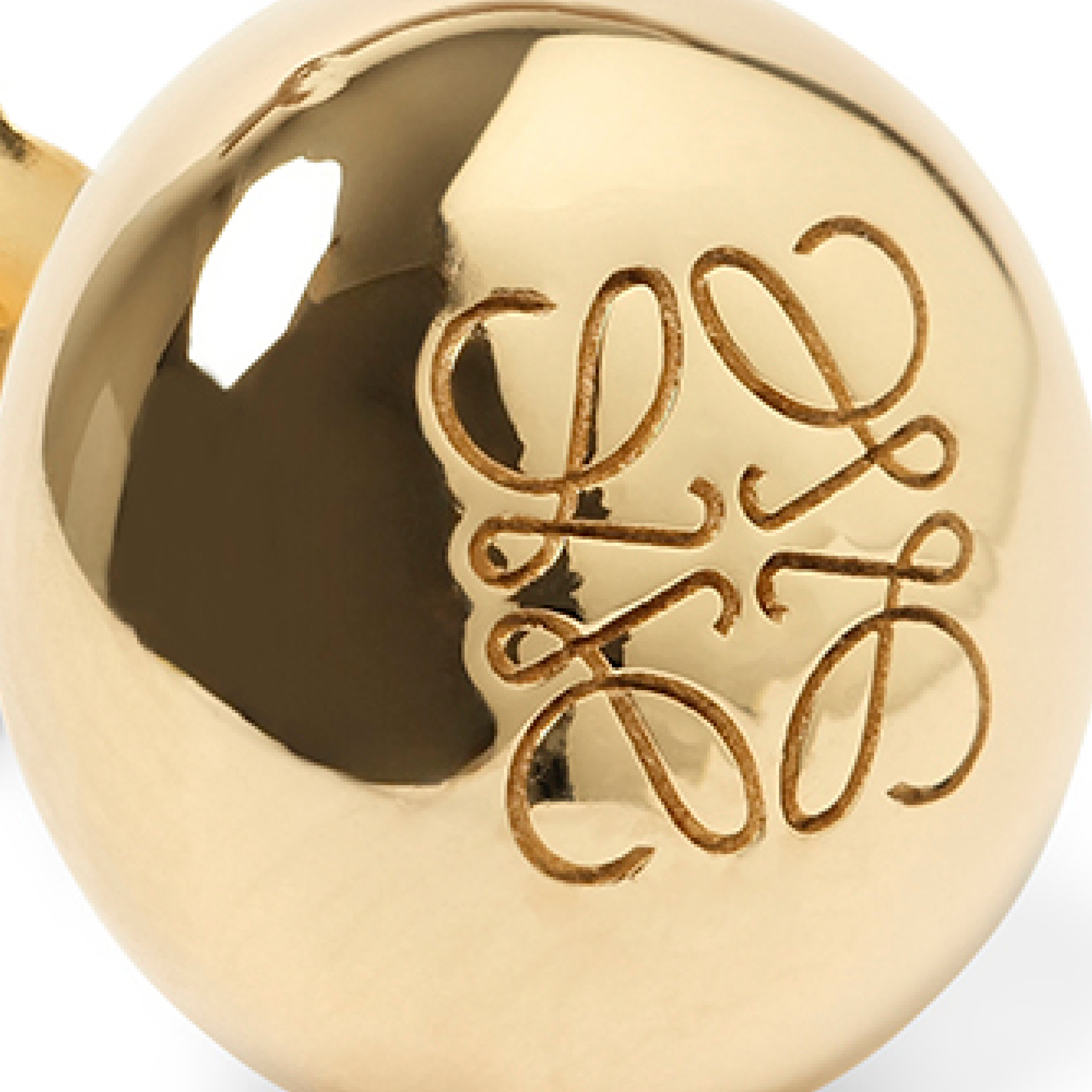 Loewe Anagram Pebble Stud Earrings in Gold | marais | REVERSIBLE