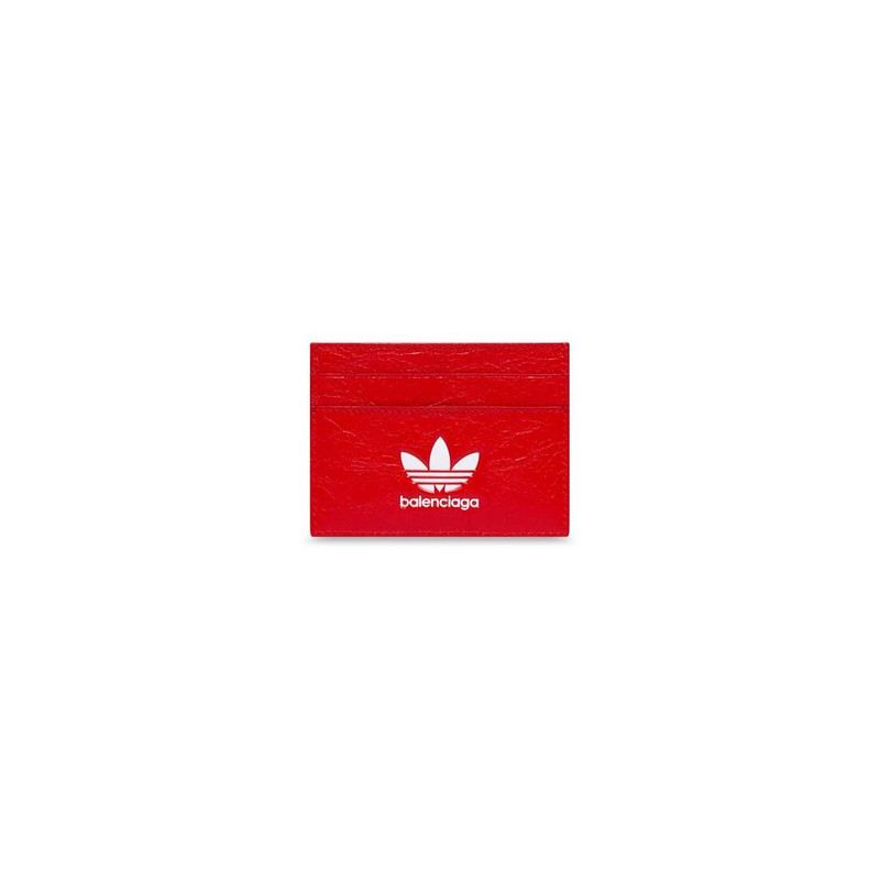 Men's Balenciaga / Adidas Card Holder in Red 1