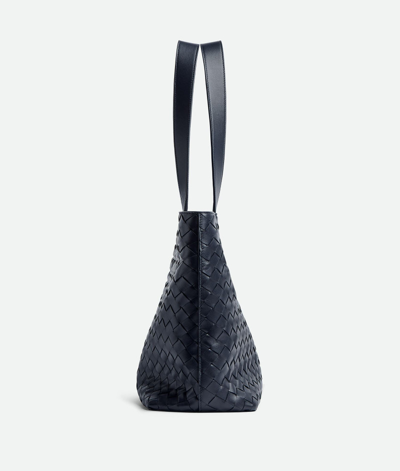 Small Intrecciato Zipped Tote 4