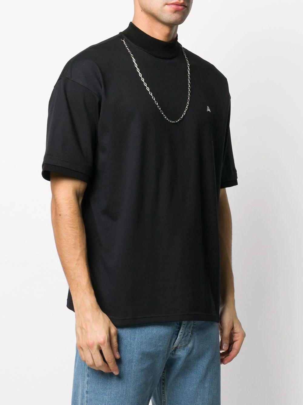 chain necklace T-shirt - 4