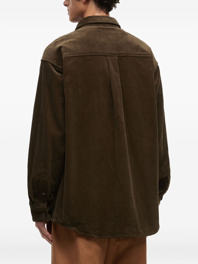 corduroy pocket-detail shirt 4