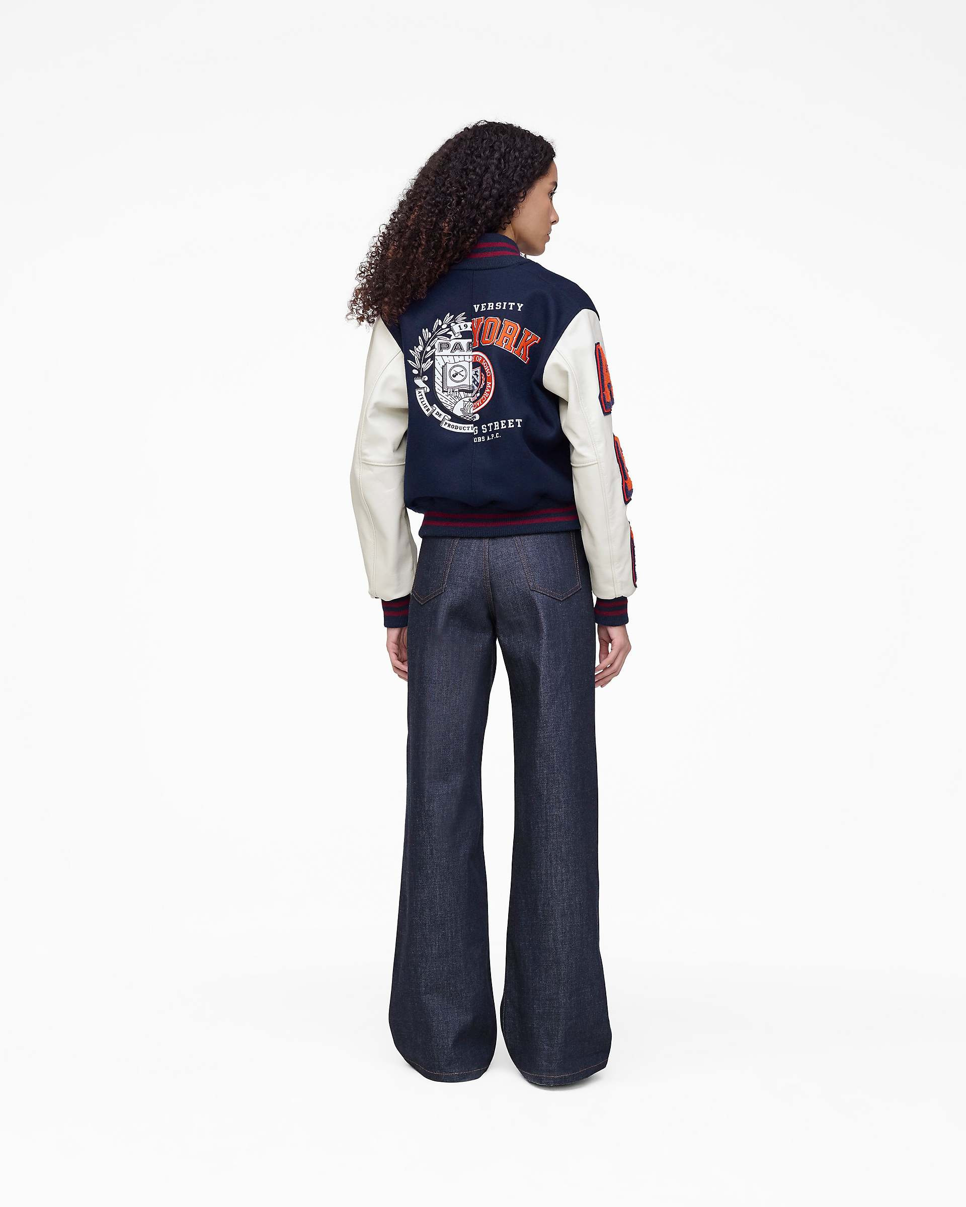 THE A.P.C. X MARC JACOBS  VARSITY JACKET - 4