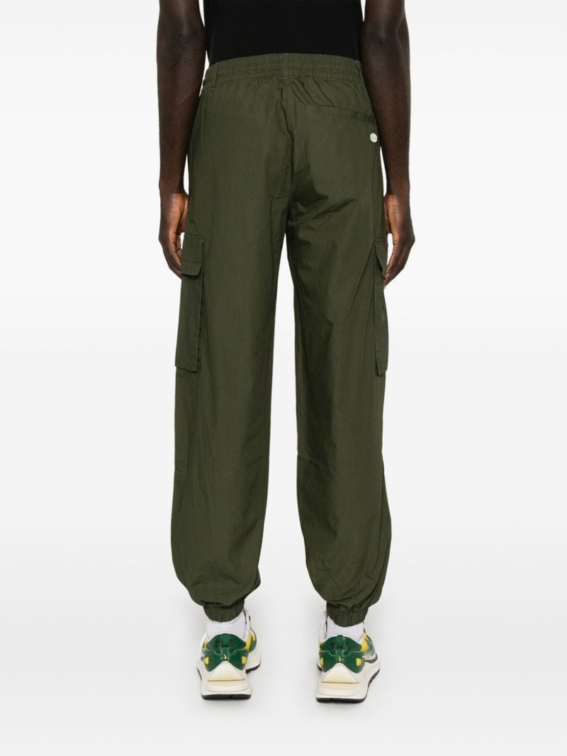 logo-patch cargo trousers 4