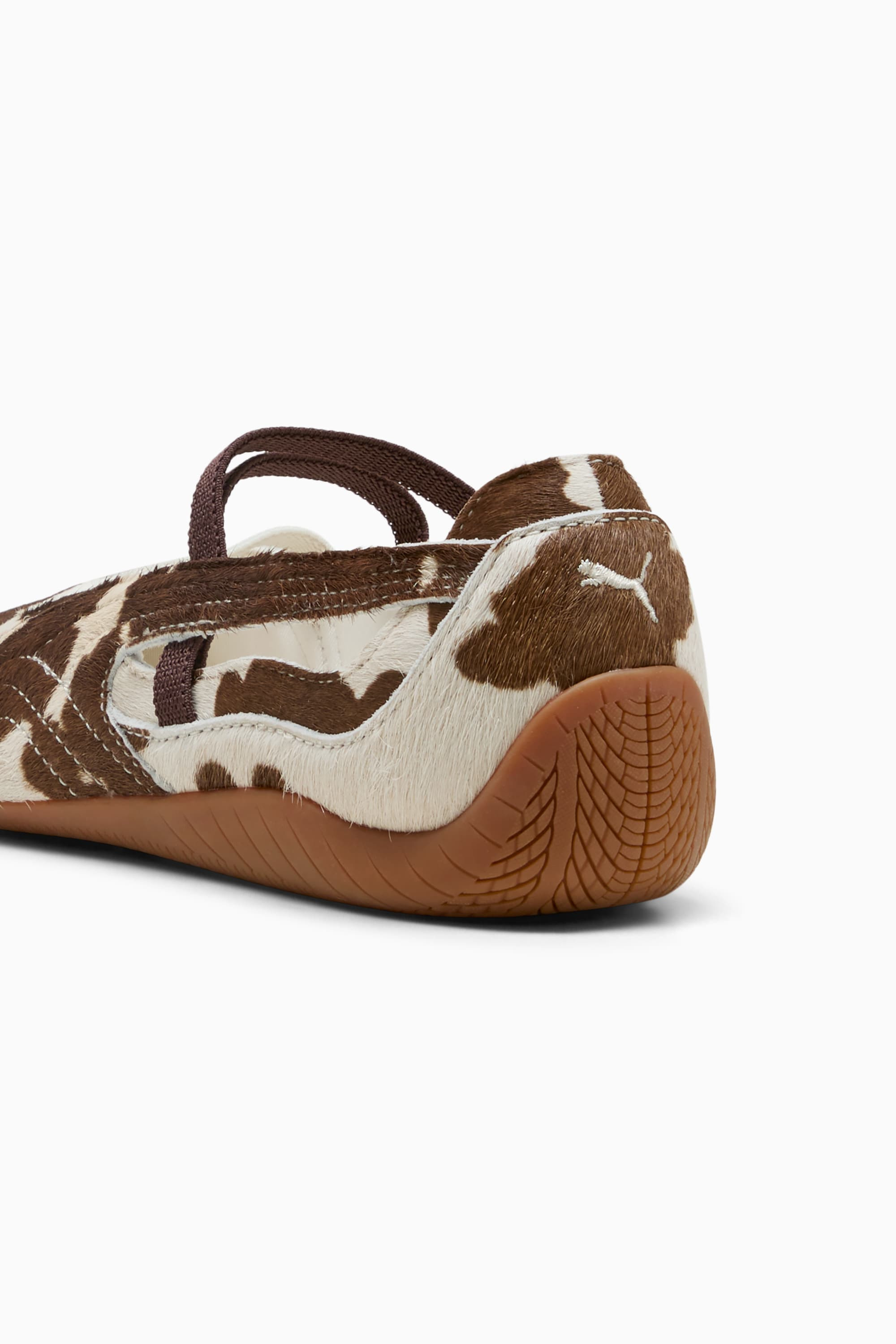 Speedcat Ballet Cow Print Women's Shoes - 5