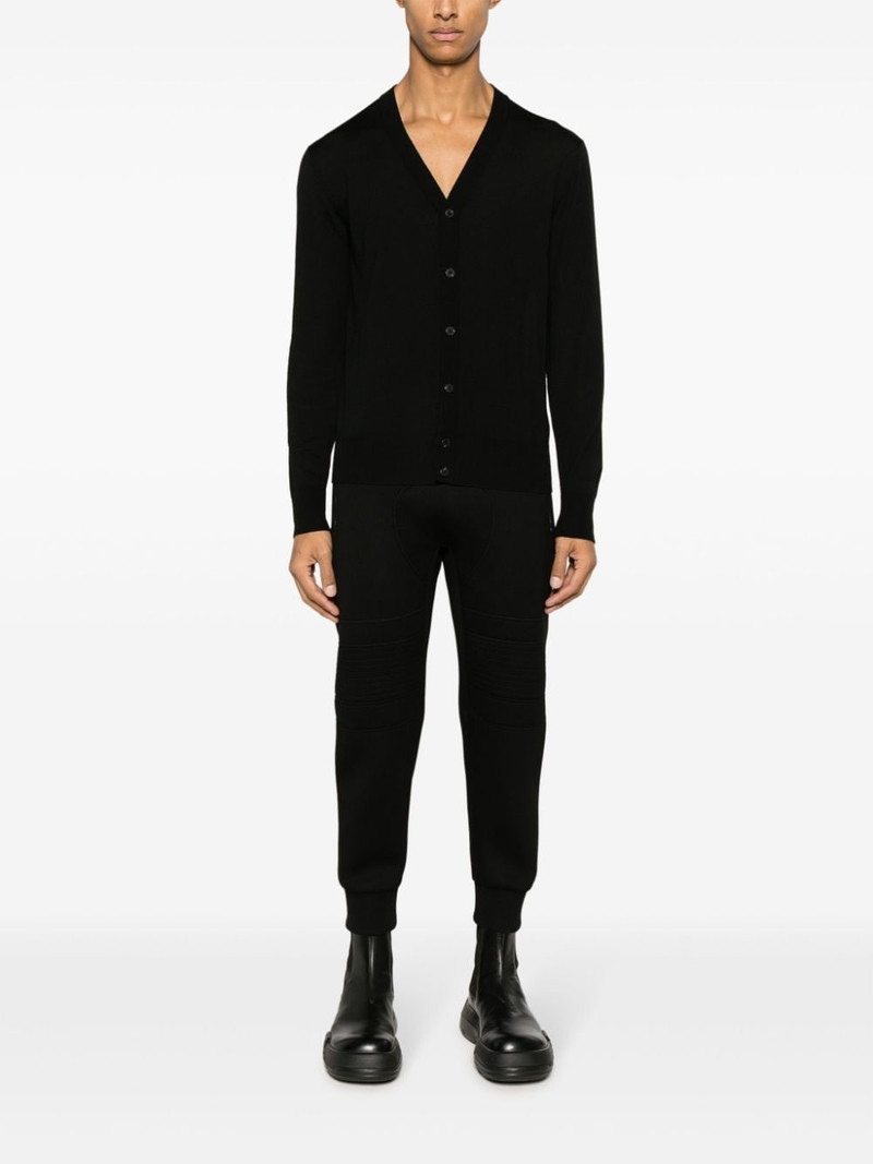 Neil Barrett tapered-leg zip-pockets track pants outlook