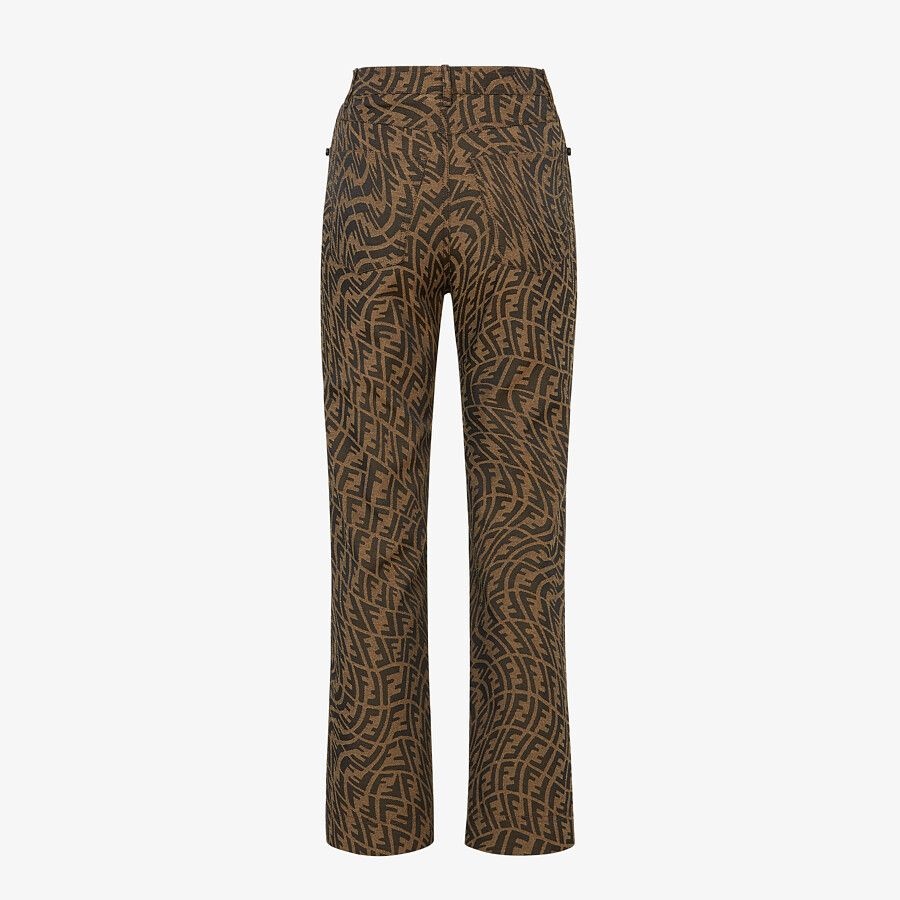 Brown canvas pants - 2