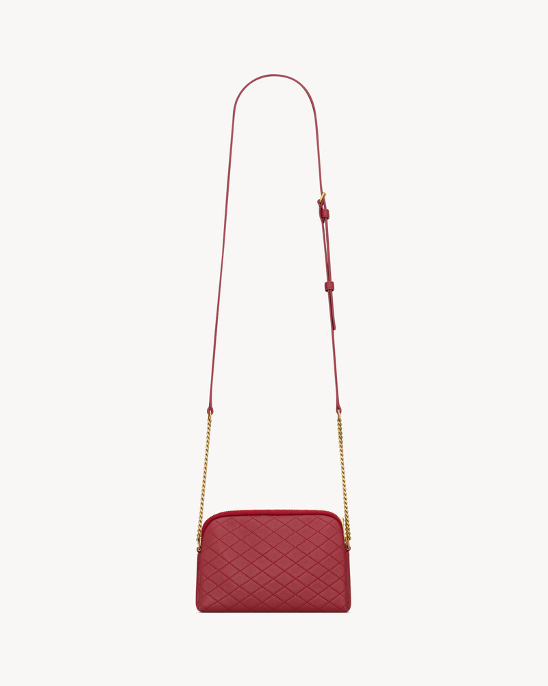 SAINT LAURENT GABY ZIPPED POUCH IN LAMBSKIN outlook