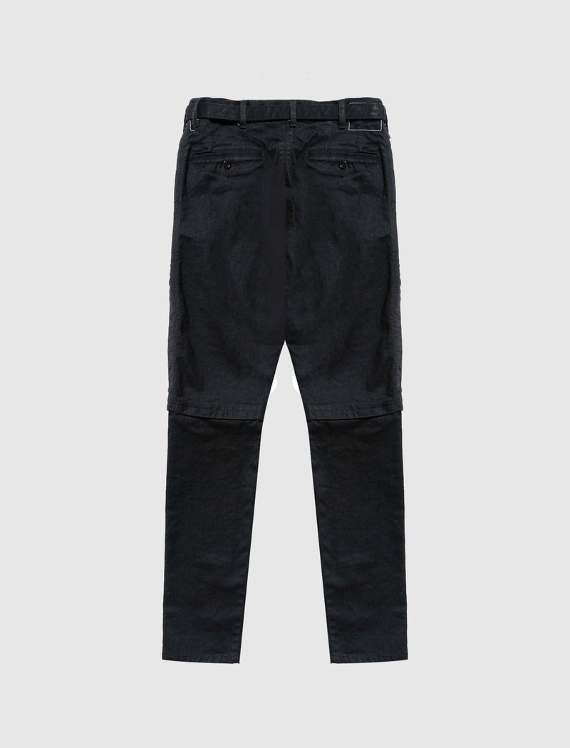 sacai DENIM KNEE ZIP PANTS outlook