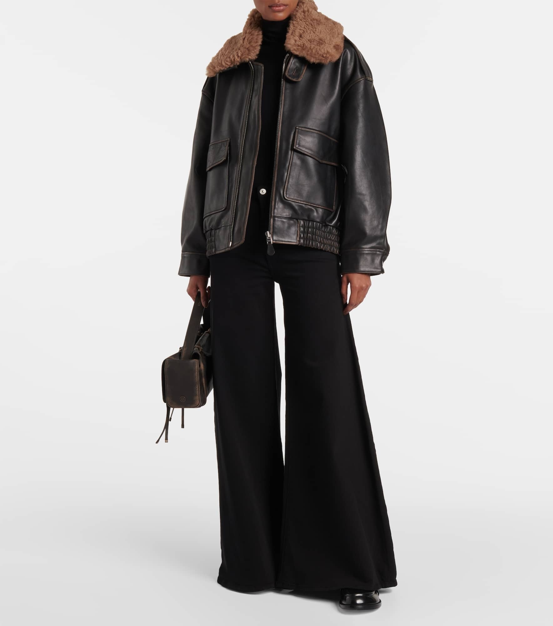 Amari high-rise wide-leg jeans - 2