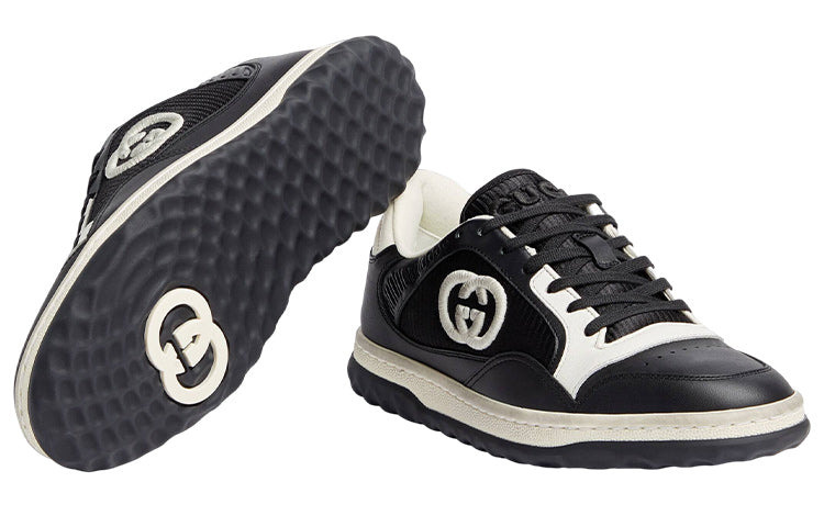 (WMNS) Gucci MAC80 Sneakers 'Black White' 756815-AAB79-1051 - 5