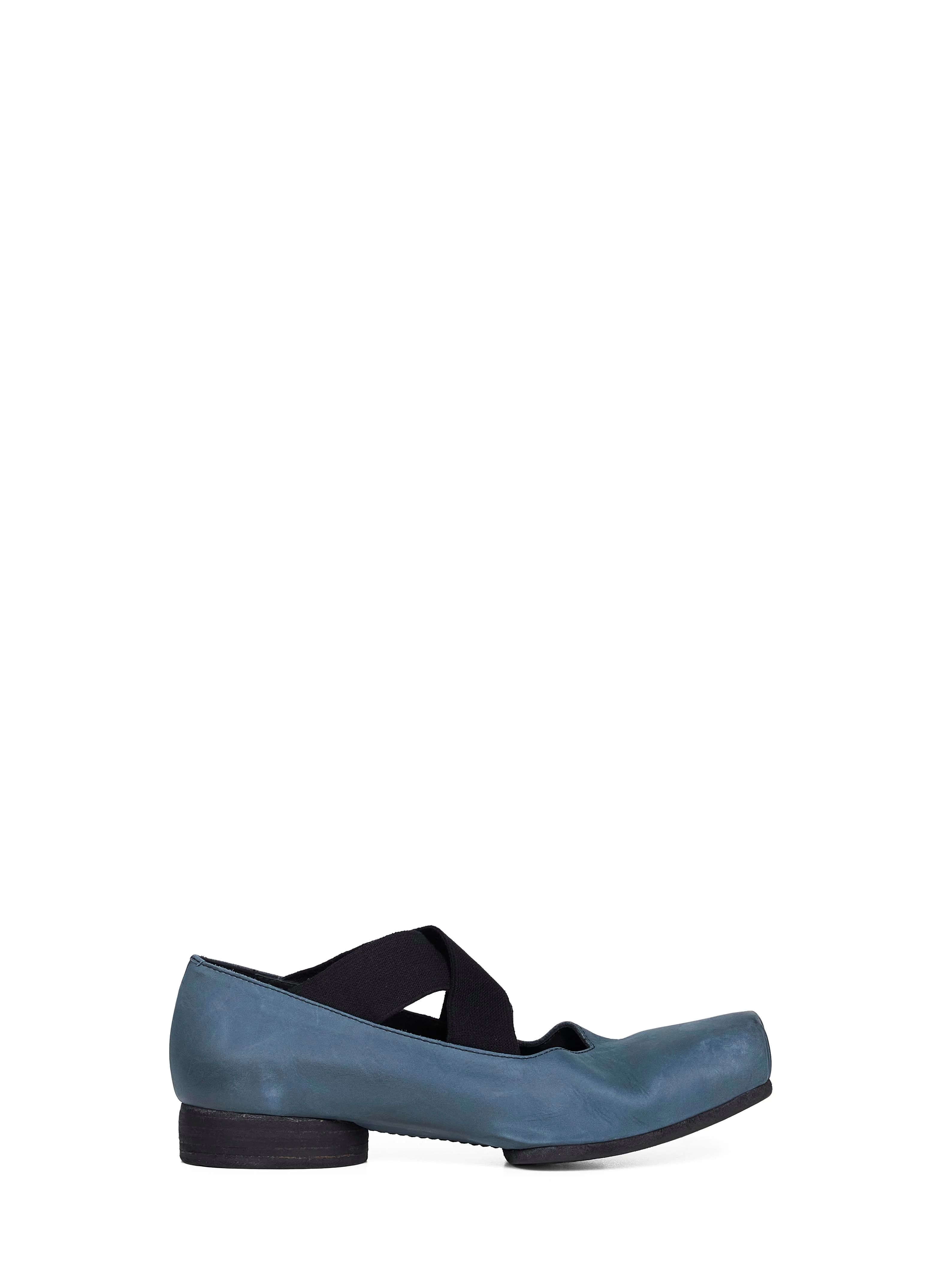 Blue nubuck ballet flats - 1