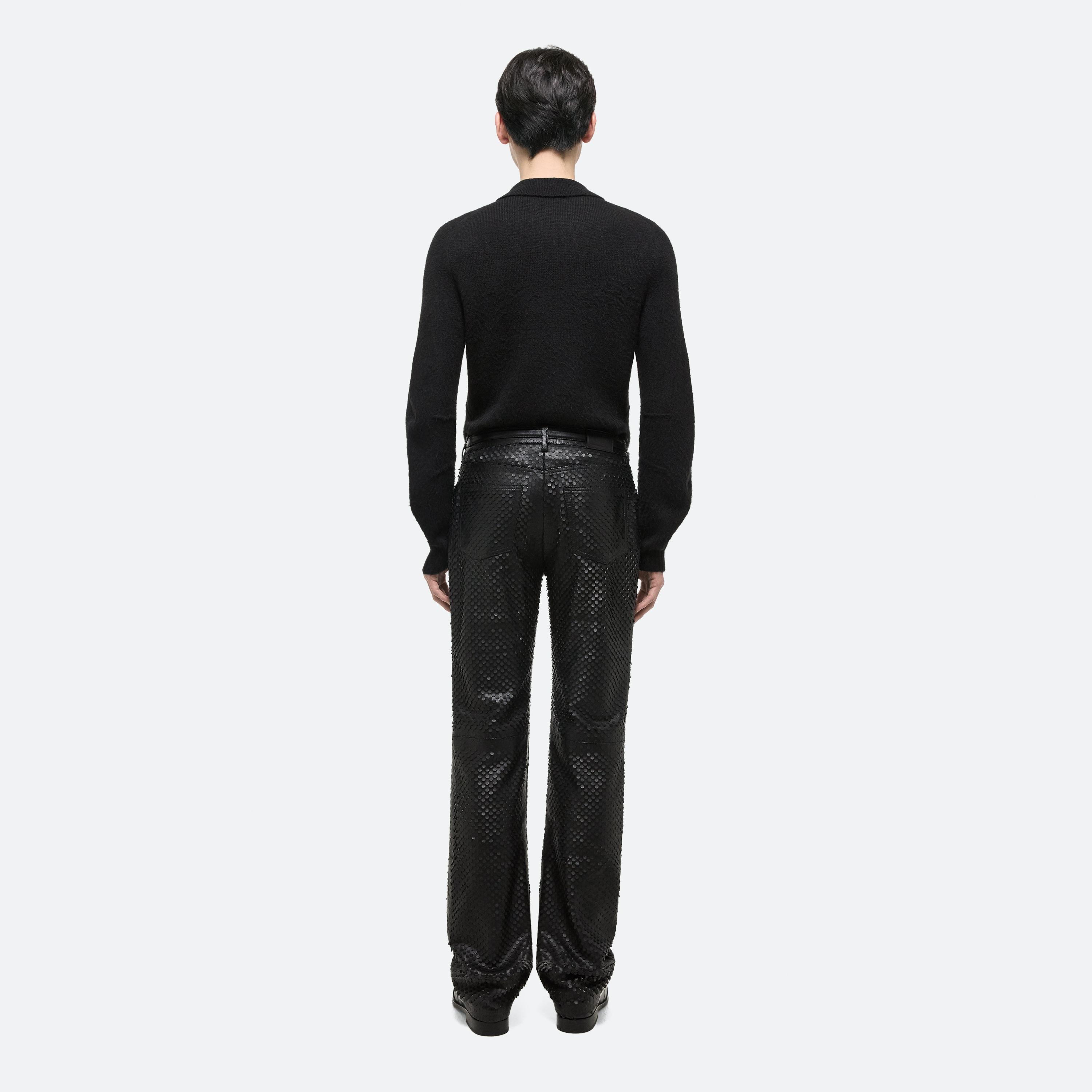 HOLE-PUNCHED WORKER PANTS - 5