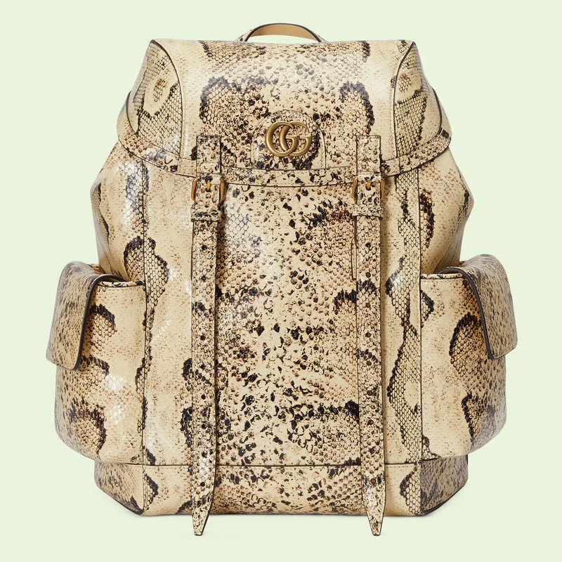 Python backpack with Double G 1