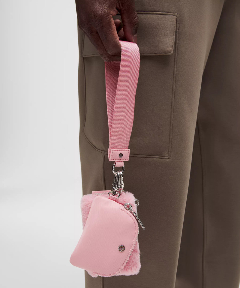 Dual Pouch Wristlet *Plush Fleece 5