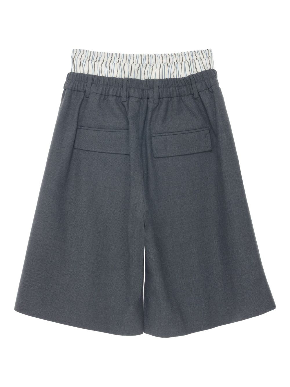 regenerated tailored shorts - 6