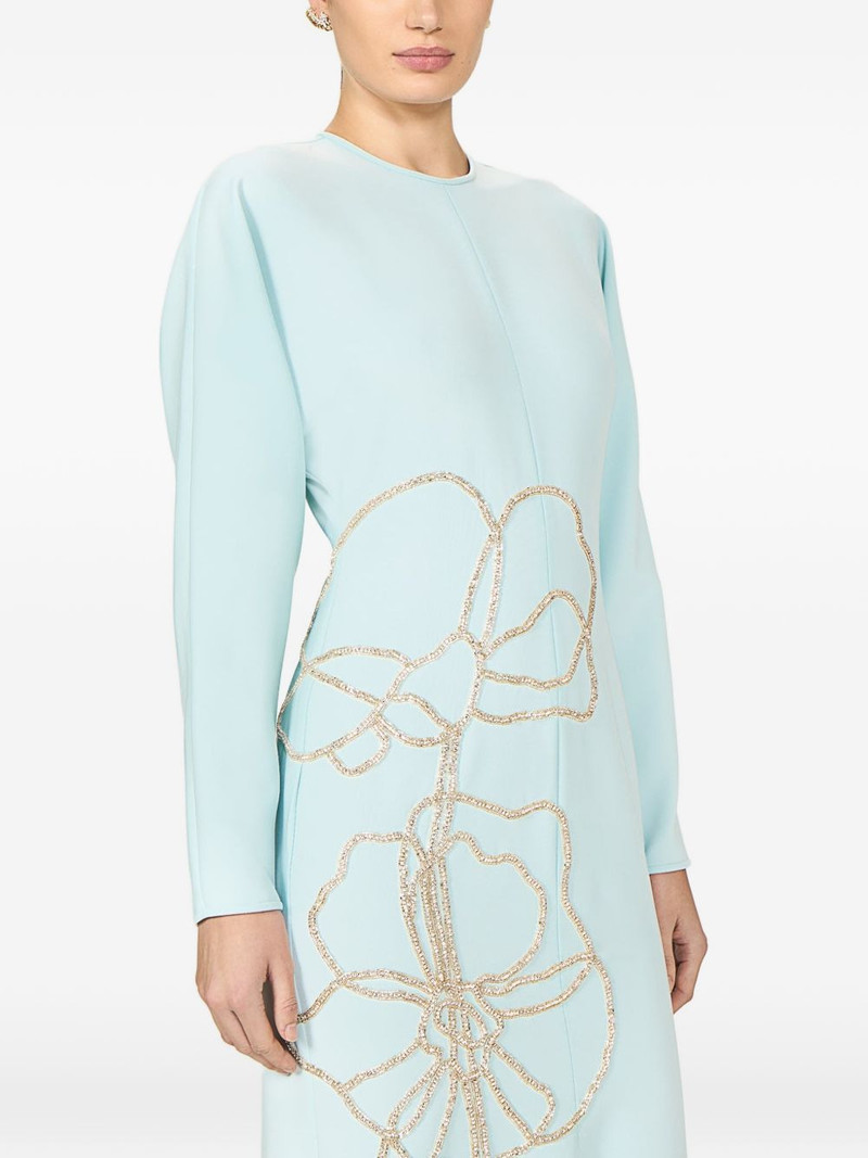 Avenna embroidered midi dress 4