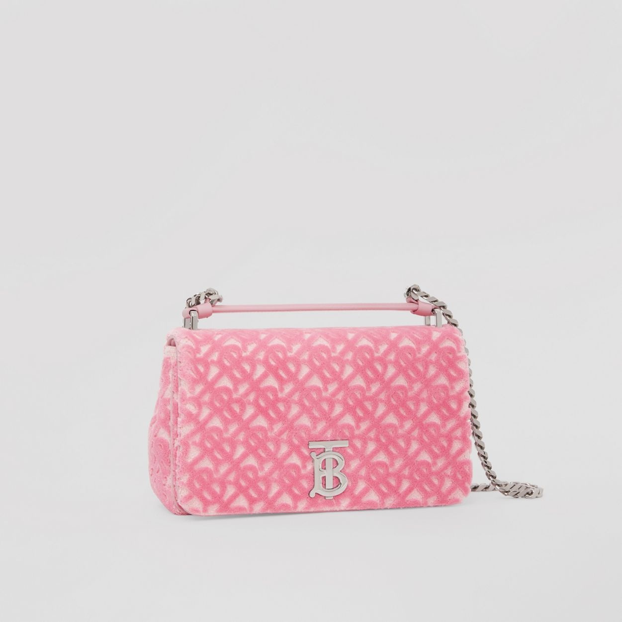 Small Monogram Cotton Lola Bag - 7