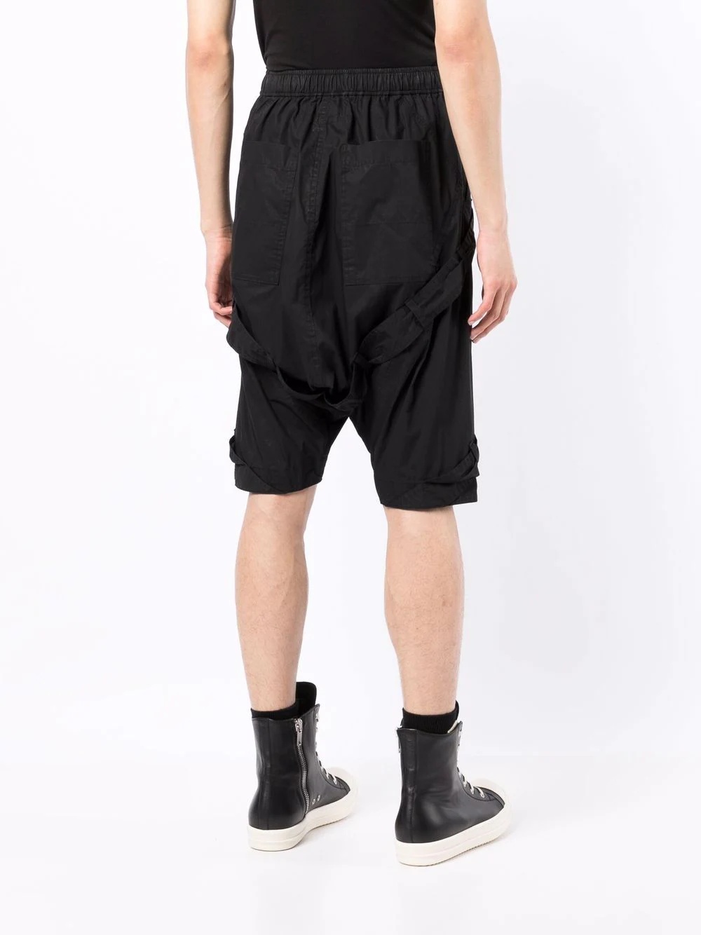 strap-detailing shorts - 4