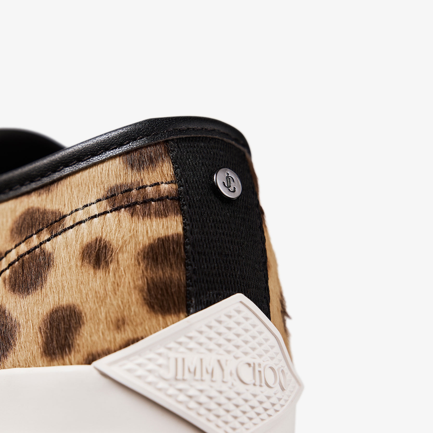 Palma Maxi/F
Natural Leopard Print Pony Platform Trainers - 4