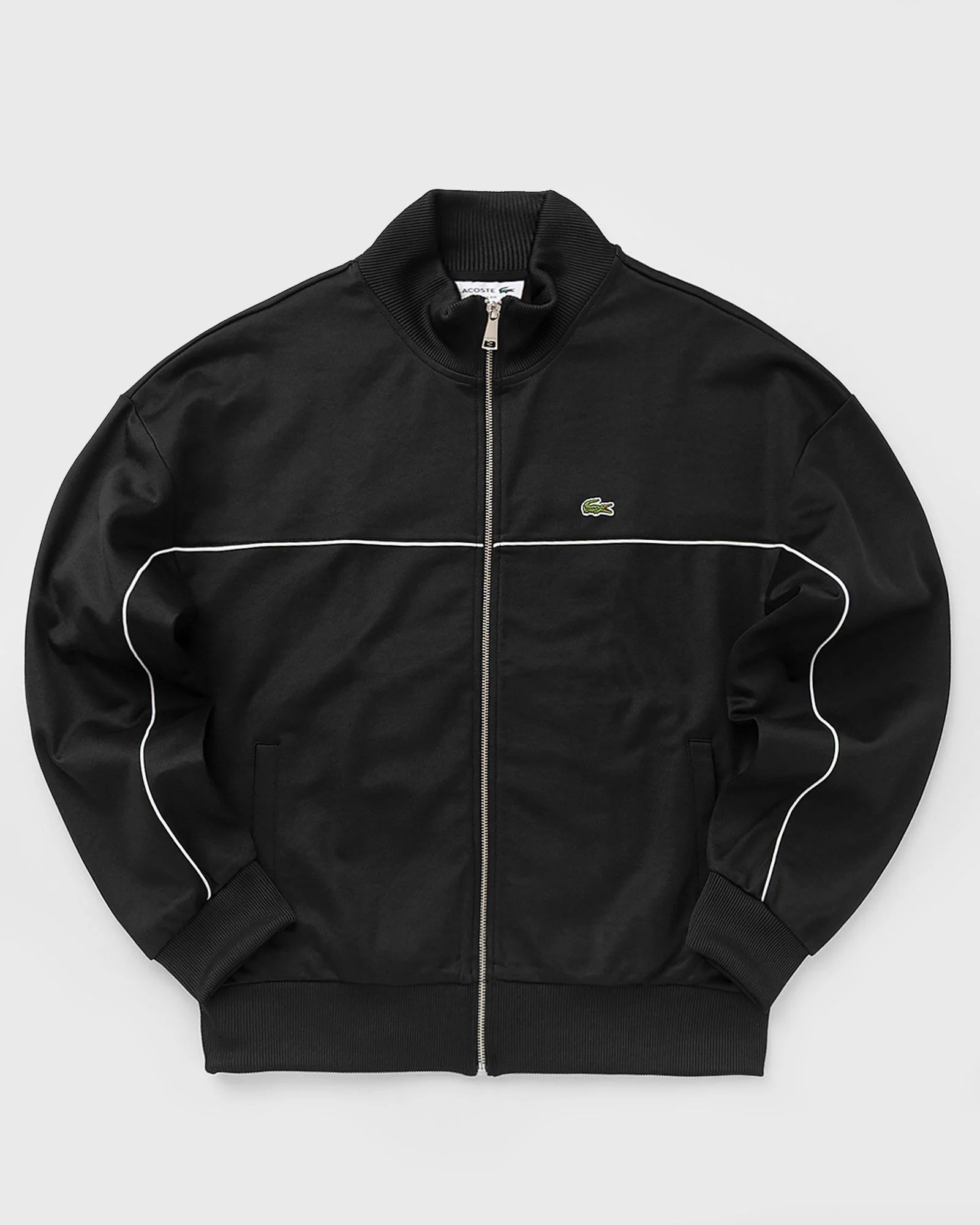 Trim Accent Zipped Sweatshirt - 1