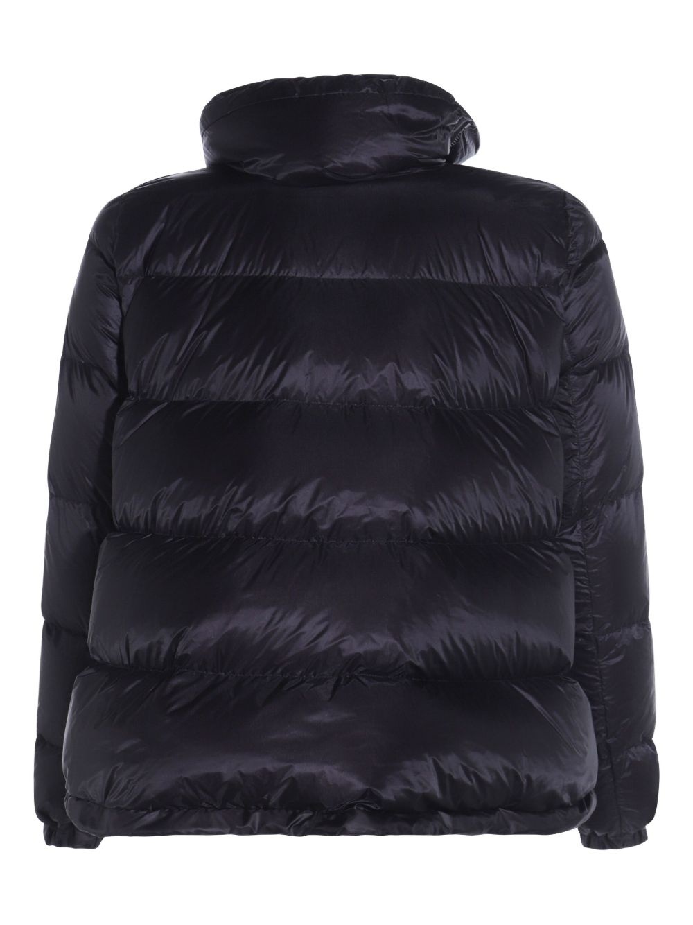 asymmetric-zip quilted jacket - 2