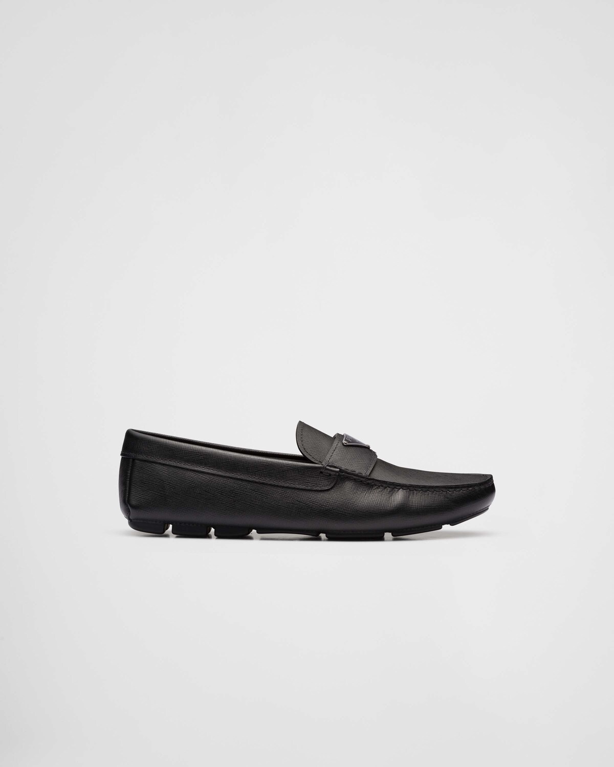 Saffiano leather loafers - 4