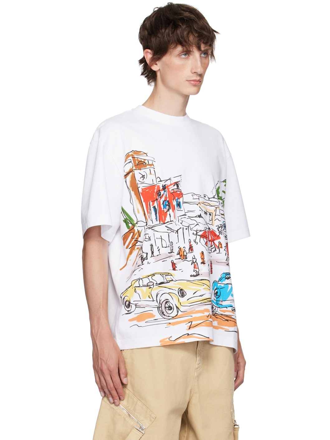White La Casa 'Le t-shirt Largo' T-Shirt - 2